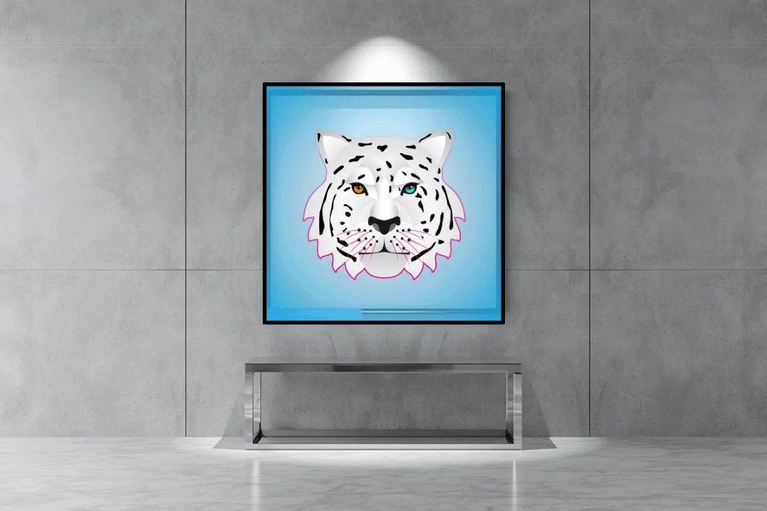 Absolute clarity meets electric potential. The Frostbound Visionary anchors this hyper-modern, clinical space with chilling precision. Against the stark grey concrete and sleek chrome, the visionary’s pristine white facade and calculating gaze command the room. The sudden surge of electric magenta refuses to be contained by the sterile environment—a perfect reflection of a highly disciplined mind fueled by fierce, unorthodox passion.